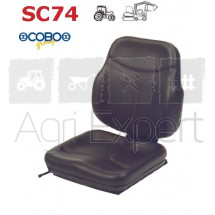 Cuvette pour siège étroit Cobo SC74 en matière TEP.