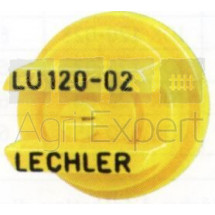 Buse LU 120° ISO en poly acétate jaune LU 120-02