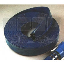 Tuyau de refoulement d'eau PVC bleu Ø63 mm, vendu au ml