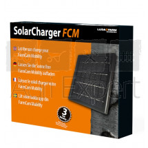 Chargeur solair pour FarmCam Mobility 4G Luda.SolarCharger FCM, panneau solaire qui charge la batterie vous n’avez plus besoin de rechargé la batterie.