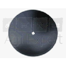 Disque bombé lisse diamètre 610x5 carré 31 mm