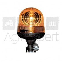Gyrophare Orange Clignotant 12 / 24V + Plafonnier + H1 Ampoule 150mm x 148mm