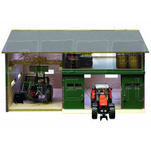 Jouet Hangar tracteur et fourrage KIDS GLOBE 610410 