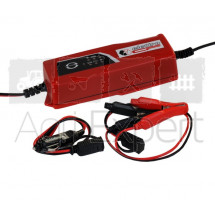 Chargeur de batterie 12V électronique et contrôle de l'état de charge pour batterie 14 - 75 (charge) 14 - 120 (maintien), Moto, Tondeuse, voiture...