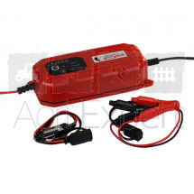 Chargeur de batterie 12V électronique et contrôle de l'état de charge pour batterie 14 - 150Ah (charge) 14 - 225Ah (maintien), tracteur, véhicules utilitaires, voiture, Moto, Tondeuse...
