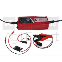 Chargeur de batterie 6V / 12V électronique et contrôle de l'état de charge pour batterie 2,2 à 32Ah (charger) & 2,2 à 100Ah (maintenir), Moto, Tondeuse, voiture...