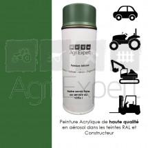Aérosol peinture Vert Deutz série 05 bombe de retouche 400 ml, teinte spécifique pour machines agricole, tracteur Agricole, Engins de chantier etc...  