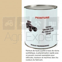 Peinture Ivoire pour jante tracteur Steyr application au pistolet à peinture