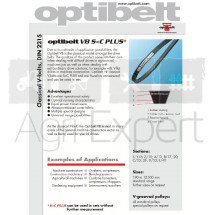 Courroie Optibel série A largeur 13 mm