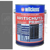Primer anti-rouille à base de résine synthétique Gris 601 application au pistolet à peinture Pot d'antirouille 10 litres Wilckens