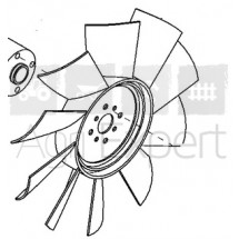 Ventilateur moteur John-Deere 4045