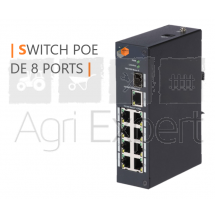 Switch POE de 8 ports Pour dispositif de surveillance Visio Expert 
