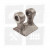 Marteau de broyeur débroussailleuse Norémat, Bomford - alésage 19,5 - rayon 65 - largeur 75 mm, M101-65