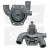 Pompe à eau moteur Perkins A3.152, AD3.152, A3.144, T3.152.4, 3.152 Landini, Massey-Ferguson