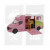 Camion à chevaux Anémone, rose à friction lumière et son, jouet ferme Kids Globe 1/32
