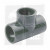 Raccord TE PVC femelle 50 mm à collée, pour tuyau PVC pression 16 Bar, piscines enterrées, systèmes d'irrigation, ecoulement, alimentation d'eau...