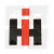 Emblème IH calandre tracteur Case IH 323, 353, 383, 423, 453, 523, 624, 724, 824, D323.