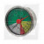 Manomètre de pulvérisateur 0-8-20-25 bars Ø 63 mm avec aiguille rouge, raccord arrière résistant aux engrais liquides Wiha ISO 16119-2 