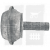 Raccord mâle 150/6" pour tonne à lisier et eau système italien avec réduction embout diamètre 50 mm longueur 310 mm 