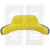 Dossier de Siège jaune convient pour siège adaptable de tracteur John-Deere série 20, 30, 40, 50, 55 N° 54999