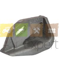 Talon pour corps de charrue à barre Kuhn Huard C, H, H6, HB, L6, N, N4, P, RH, RL, RS, V, adaptable, 763009